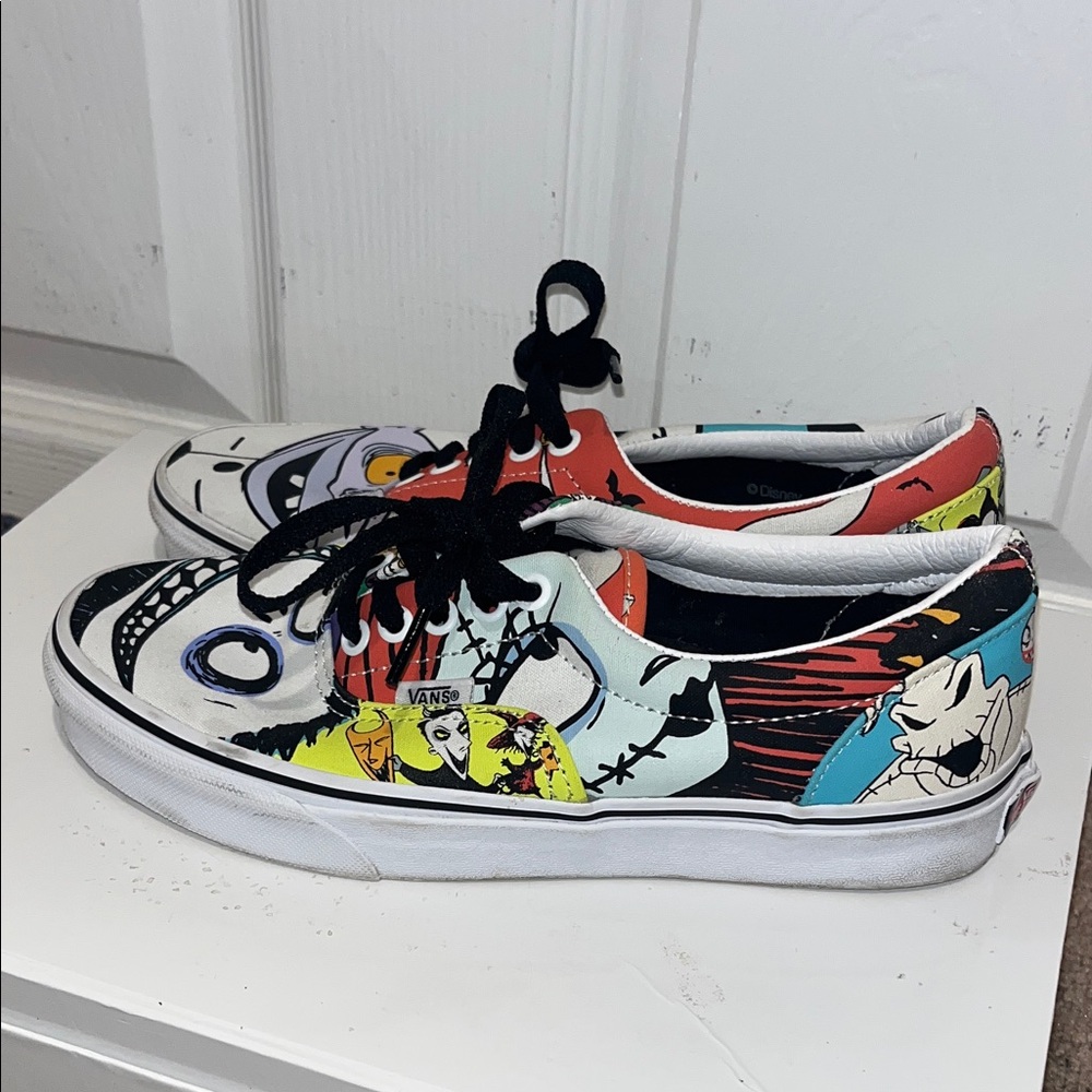 Vans Multicolor Nightmare Before Christmas Graphic Sneakers